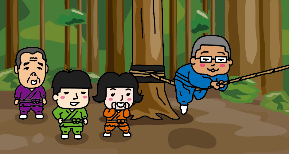 “Shinnyu no jutsu,” Ninja training at “Ninja Kingdom Ise”