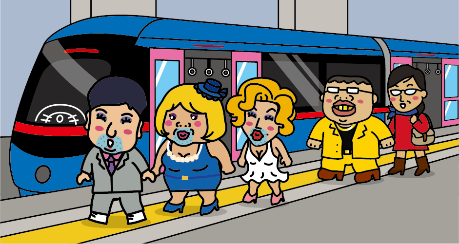 the Doraemon Tram