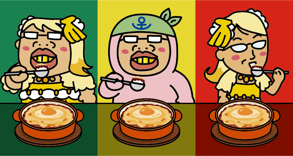 Mojiko Retoro gourmet, grilled curry